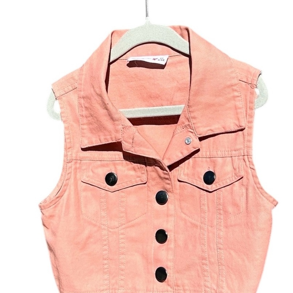 Knitworks Peach Sleeveless Top